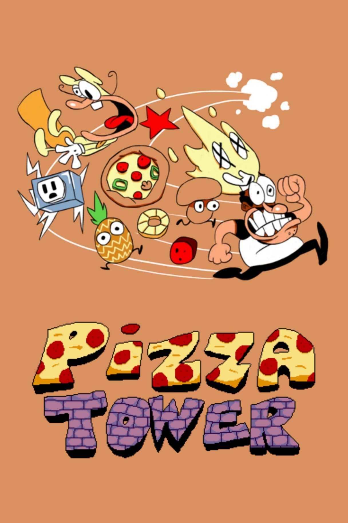 Pizza Tower - All Bosses & Ending 