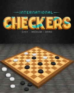 Checkers Online HD - Play English, International, Canadian