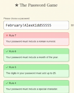 This online password game is the most frustrating thing you'll do today