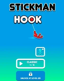 Stickman Hook Rope