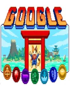 Today's Google Doodle is an Olympic-inspired video game and it's