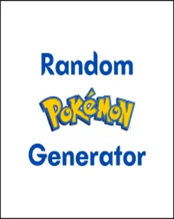 Random Pokémon Generator teams