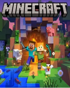 Playing Minecraft shooter game on unblocked games 911!!! 