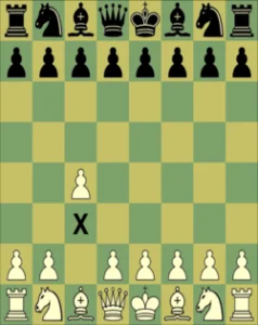 Next chess move Framed Print