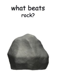 What Beats Rock?